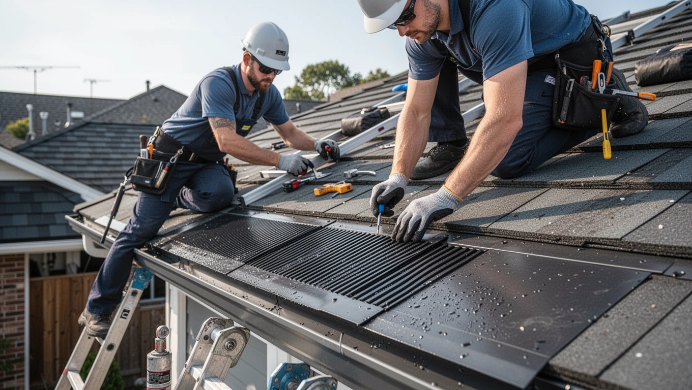 Gutter Guard Installation